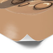 "Cool Bacon" Piglet in Sunglasses Poster (Ecke)