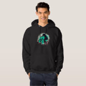 Cool bad Biker Kid Hoodie (Vorne ganz)