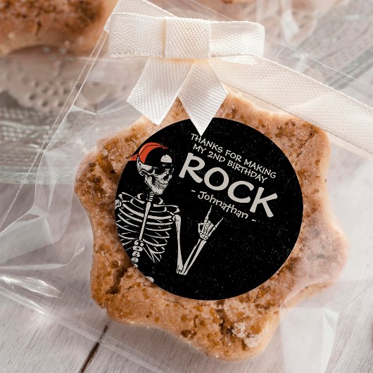 Cool Bad Two - Das KnochenHalloween 2. Party zum G Runder Aufkleber