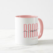 COOL BADASS MAMA STRONG MAMA SINGLE MAMA SCRIPT PI TASSE (VorderseiteRechts)