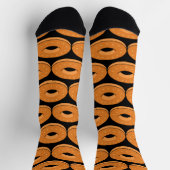 Cool Bagels Pattern Socken (Oben)