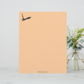 Cool Bald Eagle Wildlife Collection Briefkopf (Stehend Vorderseite)