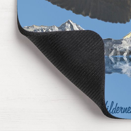 Cool Bald Eagle Wildlife Collection Mousepad (Ecke)