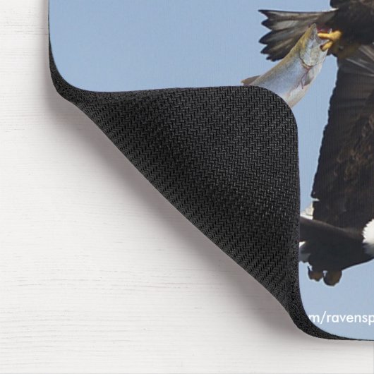 Cool Bald Eagle Wildlife Collection Mousepad (Ecke)