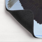 Cool Bald Eagle Wildlife Collection Mousepad (Ecke)