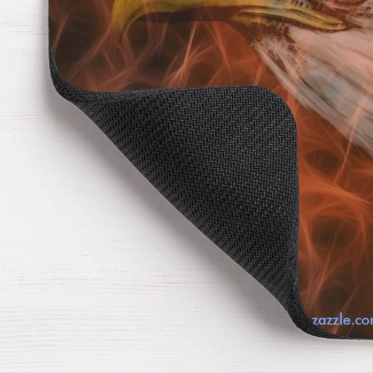 Cool Bald Eagle Wildlife Collection Mousepad (Ecke)