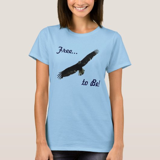 Cool Bald Eagle Wildlife Collection T-Shirt (Vorderseite)
