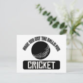 Cool Ball-Sportdesigns Postkarte (Stehend Vorderseite)
