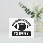 Cool Ball-Sportdesigns Postkarte (Stehend Vorderseite)