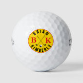 cool ball with his name & initials monogrammed (Vorderseite)