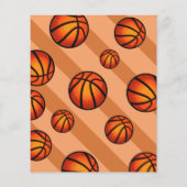 Cool Baller Basketball Budget Geburtstagseinladung (Rückseite)