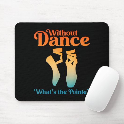 Cool Ballet Art For Women Girls Ballet Dancer Reci Mousepad (Mit Mouse)