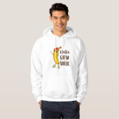 Cool Banana Hallo Sommer Funny Tropical Frucht Hoodie (Vorne ganz)