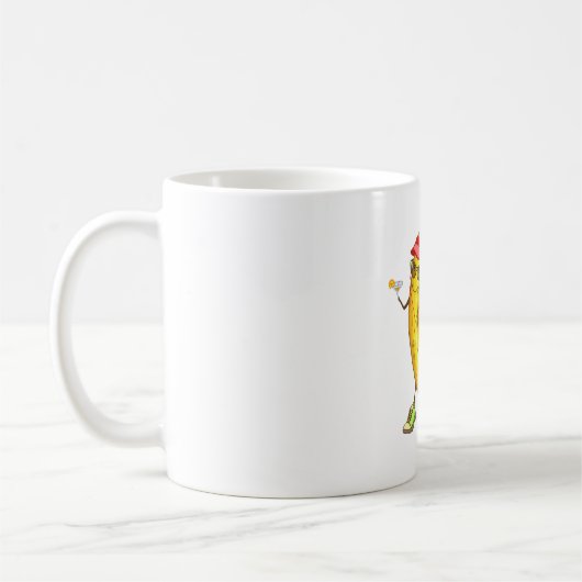 Cool Banana Hallo Sommer Funny Tropical Frucht Kaffeetasse (Links)