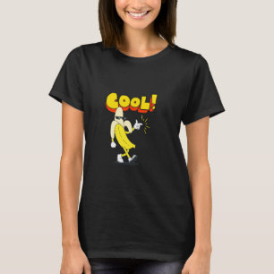 COOL Bananen Cartoon Lustig Retro Pop Art Frucht D T-Shirt