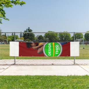 COOL! Banner - 2,5' x 12' - Outdoor mit Metall-Öse