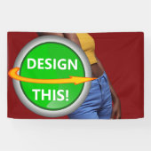 COOL! Banner - 2.5'x4' - Außenbereich - Benutzerde (Horizontal)