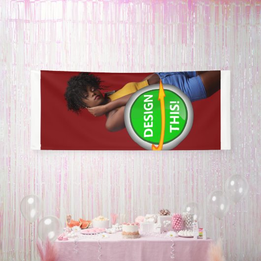 COOL! Banner - 4'x10' - Innenbereich - Benutzerdef (Party)