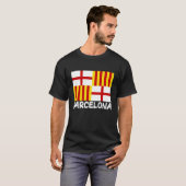 Cool Barcelona Flag T-Shirt (Vorne ganz)