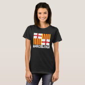 Cool Barcelona Flag T-Shirt (Vorne ganz)