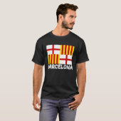 Cool Barcelona Flag T-Shirt (Vorne ganz)