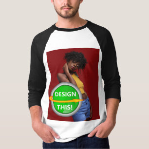COOL! Baseball-T - Shirt - 3/4-Sieb Raglan - Schwa