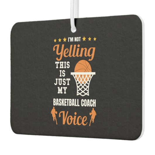 Cool Basketball Autolufterfrischer (Links)