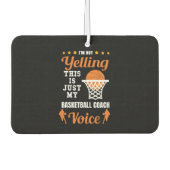 Cool Basketball Autolufterfrischer (Vorderseite)