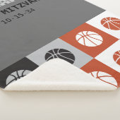 COOL BASKETBALL Bar Mitzvah Zuhause-Geschenk nehme Sherpadecke (3/4)