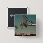 Cool Basketball Button (Vorne & Hinten)