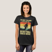 Cool Basketball Coach For Men Women Team Basketbal T-Shirt (Vorne ganz)