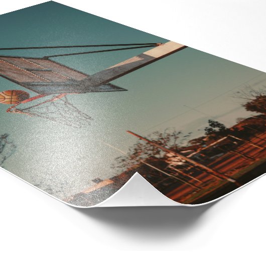 Cool Basketball Fotodruck (Ecke)