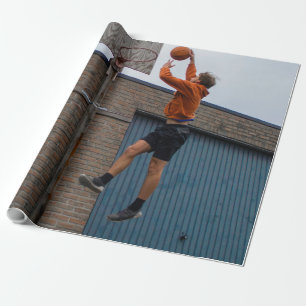 Cool Basketball Geschenkpapier