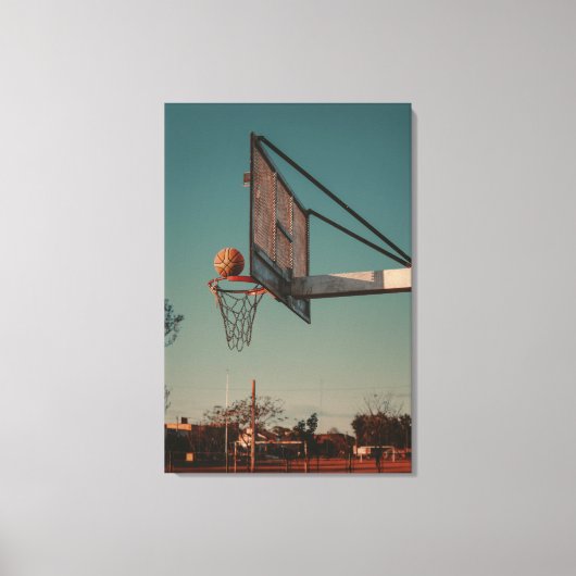 Cool Basketball Leinwanddruck (Vorderseite)