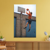 Cool Basketball Leinwanddruck (Insitu (Wohnzimmer))