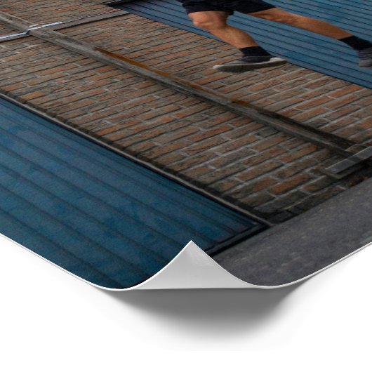 Cool Basketball Poster (Ecke)