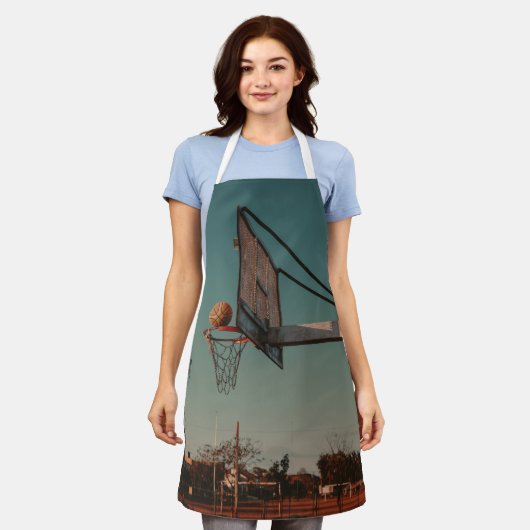 Cool Basketball Schürze (Getragen)