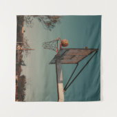 Cool Basketball Wandteppich (Vorderseite (Horizontal))