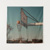 Cool Basketball Wandteppich (Vorderseite)