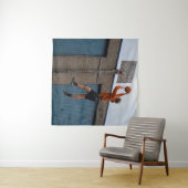 Cool Basketball Wandteppich (Beispiel (Horizontal))