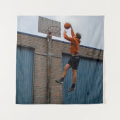 Cool Basketball Wandteppich (Vorderseite)