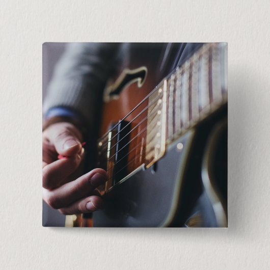 Cool Bass Guitar Button (Vorderseite)