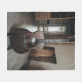 Cool Bass Guitar Fleecedecke (Vorderseite (Horizontal))