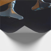 Cool Bass Guitar Geschenkpapier (Ecke)