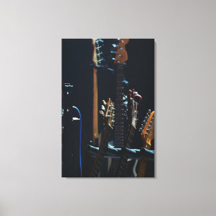 Cool Bass Guitar Leinwanddruck