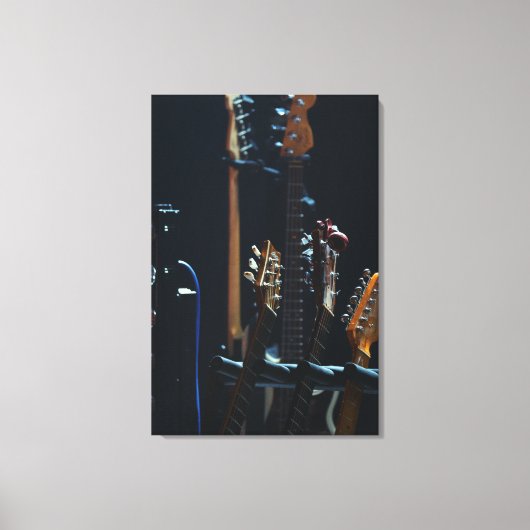 Cool Bass Guitar Leinwanddruck (Vorderseite)