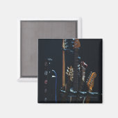 Cool Bass Guitar Magnet (Vorderseite/Rückseite)