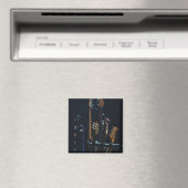 Cool Bass Guitar Magnet (In Situ (Geschirrspüler))