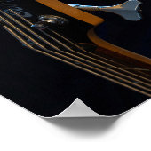 Cool Bass Guitar Poster (Ecke)