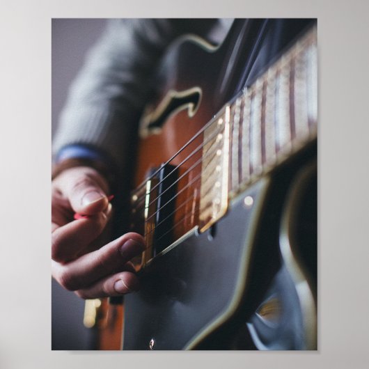 Cool Bass Guitar Poster (Vorne)